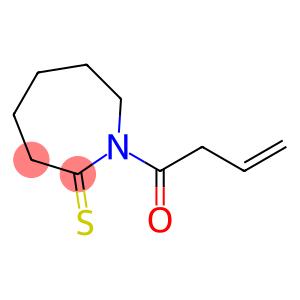 4,5,6,7-Tetrahydro-1-(3-butenoyl)-1H-azepine-2(3H)-thione