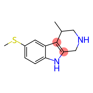 1,2,3,4-Tetrahydro-4-methyl-6-methylthio-9H-pyrido[3,4-b]indole