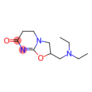 2,3,5,6-Tetrahydro-2-[(diethylamino)methyl]-7H-oxazolo[3,2-a]pyrimidin-7-one