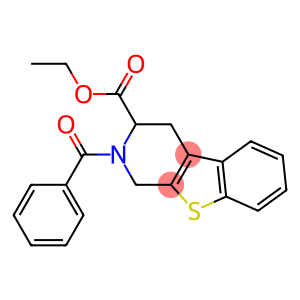 1,2,3,4-Tetrahydro-2-benzoyl[1]benzothieno[2,3-c]pyridine-3-carboxylic acid ethyl ester