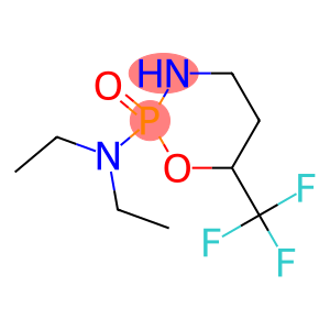 Tetrahydro-2-diethylamino-6-trifluoromethyl-2H-1,3,2-oxazaphosphorine 2-oxide
