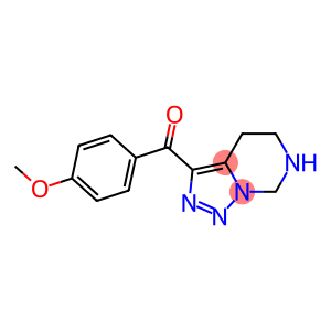 4,5,6,7-Tetrahydro-3-(4-methoxybenzoyl)[1,2,3]triazolo[1,5-c]pyrimidine