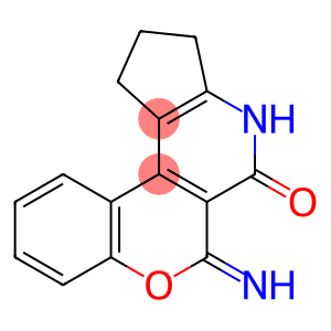 1,2,3,6-Tetrahydro-6-imino[1]benzopyrano[4,3-d]cyclopenta[b]pyridin-5(4H)-one