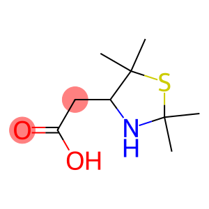 2-(2,2,5,5-Tetramethylthiazolidin-4-yl)acetic acid