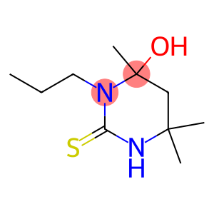 3,4,5,6-Tetrahydro-4-hydroxy-3-propyl-4,6,6-trimethyl-2(1H)-pyrimidinethione