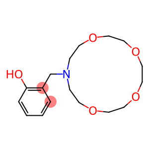 2-[(1,4,7,10-Tetraoxa-13-azacyclopentadecan-13-yl)methyl]phenol