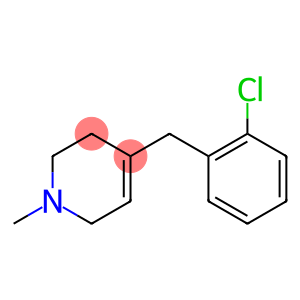 1,2,3,6-Tetrahydro-1-methyl-4-(2-chlorobenzyl)pyridine