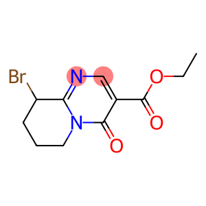 6,7,8,9-Tetrahydro-9-bromo-4-oxo-4H-pyrido[1,2-a]pyrimidine-3-carboxylic acid ethyl ester