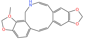 4,5,6,7-Tetrahydro-5-methylbis[1,3]benzodioxolo[4,5-c:5',6'-g]azecine