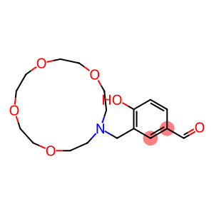 3-[(1,4,7,10-Tetraoxa-13-azacyclopentadecan-13-yl)methyl]-4-hydroxybenzaldehyde