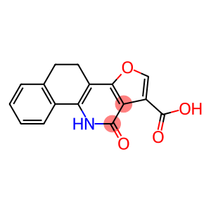 4,5,10,11-Tetrahydro-11-oxobenzo[h]furo[3,2-c]quinoline-1-carboxylic acid