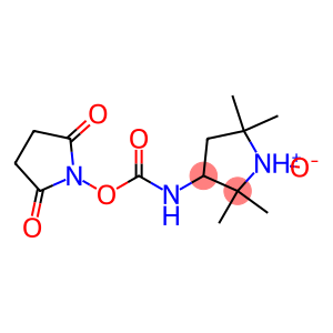 2,2,5,5-Tetramethyl-3-[(2,5-dioxo-1-pyrrolidinyl)oxycarbonylamino]pyrrolidine-1-oxide