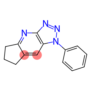 1,5,6,7-Tetrahydro-1-phenylcyclopenta[b]-1,2,3-triazolo[4,5-e]pyridine