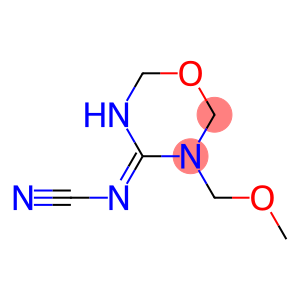 2,3,5,6-Tetrahydro-4-(cyanoimino)-3-(methoxymethyl)-4H-1,3,5-oxadiazine