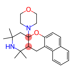 9,9,11,11-tetramethyl-7a-(4-morpholinyl)-8,9,10,11,11a,12-hexahydro-7aH-benzo[5,6]chromeno[3,2-c]pyridine