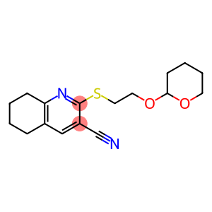 2-{[2-(tetrahydro-2H-pyran-2-yloxy)ethyl]sulfanyl}-5,6,7,8-tetrahydro-3-quinolinecarbonitrile