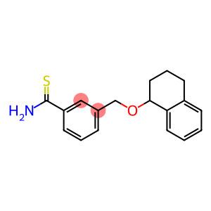 3-[(1,2,3,4-tetrahydronaphthalen-1-yloxy)methyl]benzene-1-carbothioamide