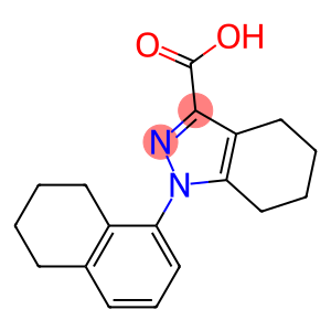 1-(5,6,7,8-tetrahydronaphthalen-1-yl)-4,5,6,7-tetrahydro-1H-indazole-3-carboxylic acid