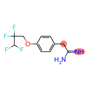 2-[4-(2,2,3,3-tetrafluoropropoxy)phenyl]ethanimidamide