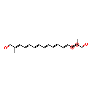 2,6,11,15-TETRAMETHYLHEXADECA-2,4,6,8,10,12,14-HEPTAENE-1,16-DIAL