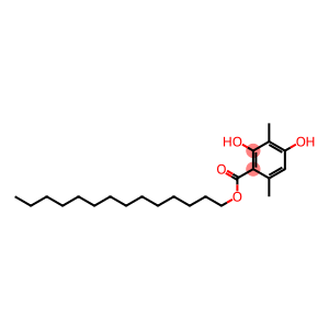 TETRADECYL-2,4-DIHYDROXY-3,6-DIMETHYLBENZOATE