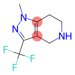 4,5,6,7-TETRAHYDRO-1-METHYL-3-(TRIFLUOROMETHYL)PYRAZOLO-[4,3-C]-PYRIDINE