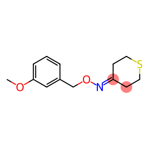 tetrahydro-4H-thiopyran-4-one O-(3-methoxybenzyl)oxime