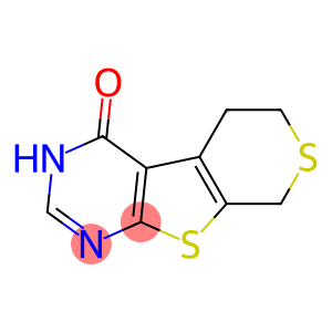 3,5,6,8-TETRAHYDRO-4H-THIOPYRANO[4',3':4,5]THIENO[2,3-D]PYRIMIDIN-4-ONE