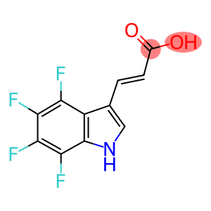 3-(4,5,6,7-TETRAFLUORO-1H-INDOL-3-YL)-ACRYLIC ACID