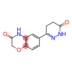 6-(1,4,5,6-TETRAHYDRO-6-OXOPYRIDAZIN-3-YL)-2H-BENZO[B][1,4]OXAZIN-3(4H)-ONE