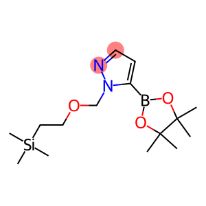 5-(4,4,5,5-TETRAMETHYL-[1,3,2]DIOXABOROLAN-2-YL)-1-(2-TRIMETHYLSILANYLETHOXYMETHYL)-1H-PYRAZOLE