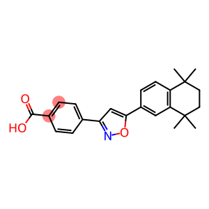 4-(5-(5,6,7,8-tetrahydro-5,5,8,8--tetramethylnaphthalen-2-yl)isoxazol-3-yl)benzoic acid