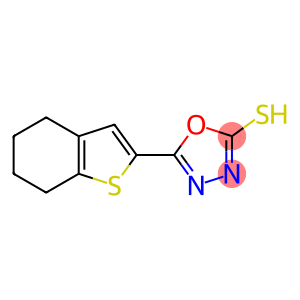 5-(4,5,6,7-tetrahydro-1-benzothiophen-2-yl)-1,3,4-oxadiazole-2-thiol