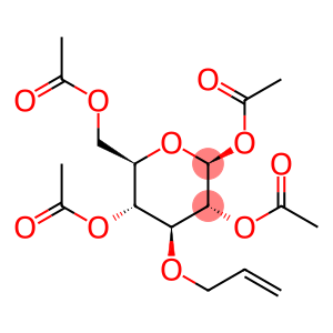 1,2,4,6-Tetra-O-acetyl-3-O-allyl-b-D-glucopyranose