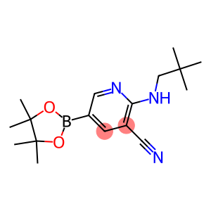 5-(4,4,5,5-tetramethyl-1,3,2-dioxaborolan-2-yl)-2-(neopentylamino)pyridine-3-carbonitrile