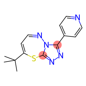 8-TERT-BUTYL-3-PYRIDIN-4-YL[1,2,4]TRIAZOLO[3,4-B][1,3,4]THIADIAZEPINE