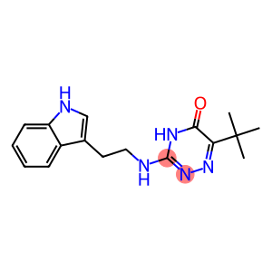 6-TERT-BUTYL-3-{[2-(1H-INDOL-3-YL)ETHYL]AMINO}-1,2,4-TRIAZIN-5(4H)-ONE