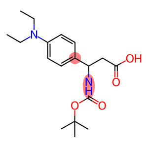 3-TERT-BUTOXYCARBONYLAMINO-3-(4-DIETHYLAMINO-PHENYL)-PROPIONIC ACID