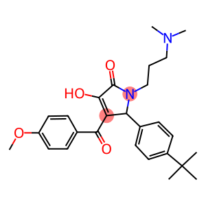 5-(4-TERT-BUTYLPHENYL)-1-(3-(DIMETHYLAMINO)PROPYL)-3-HYDROXY-4-(4-METHOXYBENZOYL)-1H-PYRROL-2(5H)-ONE