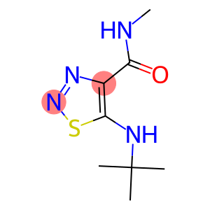 5-(TERT-BUTYLAMINO)-N-METHYL-1,2,3-THIADIAZOLE-4-CARBOXAMIDE