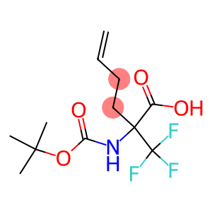 2-[(TERT-BUTOXYCARBONYL)AMINO]-2-(TRIFLUOROMETHYL)HEX-5-ENOIC ACID