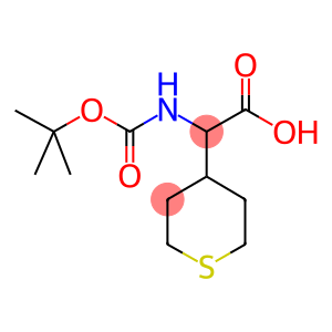 TERT-BUTOXYCARBONYLAMINO-(TETRAHYDRO-THIOPYRAN-4-YL)-ACETIC ACID