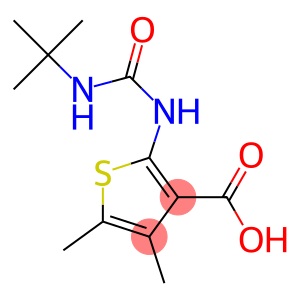 2-[(tert-butylcarbamoyl)amino]-4,5-dimethylthiophene-3-carboxylic acid