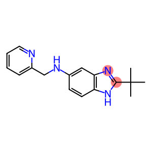 2-tert-butyl-N-(pyridin-2-ylmethyl)-1H-1,3-benzodiazol-5-amine