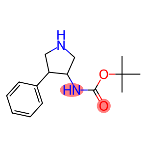 tert-butyl 4-phenylpyrrolidin-3-ylcarbamate