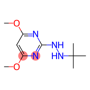 2-(2-tert-butylhydrazino)-4,6-dimethoxypyrimidine