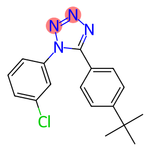 5-(4-tert-butylphenyl)-1-(3-chlorophenyl)-1H-tetraazole