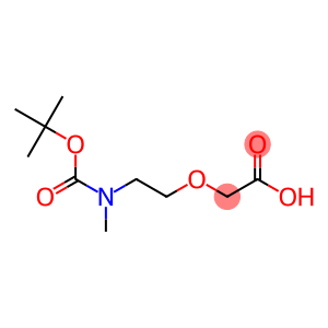 {2-[(TERT-BUTOXYCARBONYL)(METHYL)AMINO]ETHOXY}ACETIC ACID