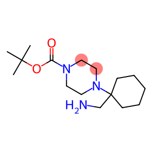 TERT-BUTYL 4-[1-(AMINOMETHYL)CYCLOHEXYL]PIPERAZINE-1-CARBOXYLATE