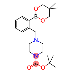 TERT-BUTYL 4-[2-(5,5-DIMETHYL-1,3,2-DIOXABORINAN-2-YL)BENZYL]PIPERAZINE-1-CARBOXYLATE